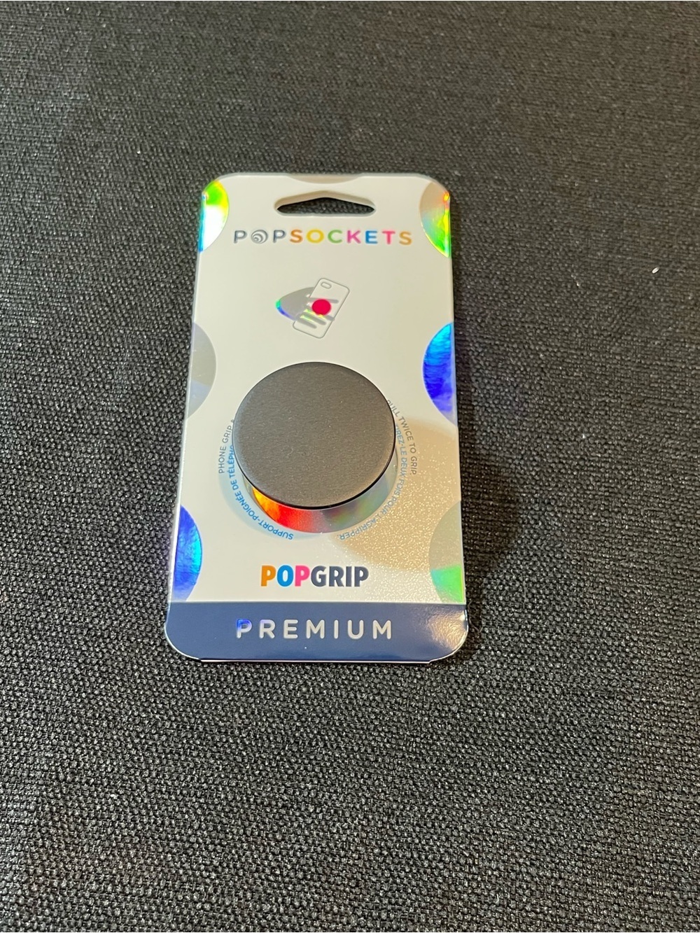 PopSocket White Packaging PopGrip Backing Card NEW - Picture 3 of 4
